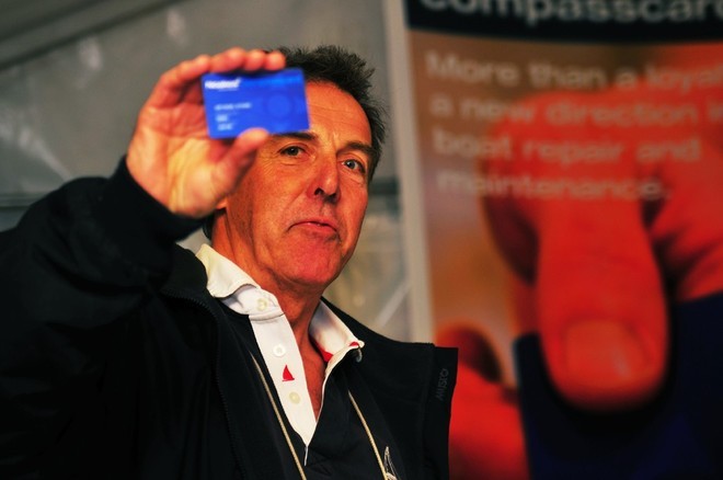 compasscard holder number one, Nigel Stoke - compasscard launch © Nelson Cortez