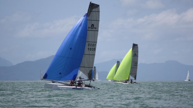 Warren Guinea and Clo Ogilvie in F18 