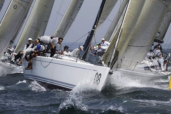 Bandit, Andrew Fisher, is second.  - NYYC Swan 42 Nationals  © Dan Nerney 