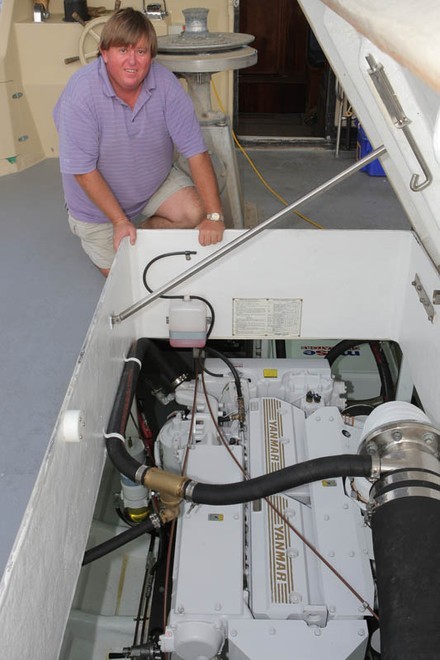 Yanmar  and Paul Sullivan  © Yanmar Marine http://www.yanmar.com.au