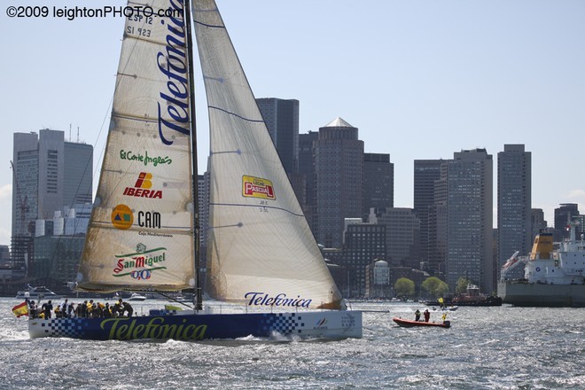 Telefonica Blue - Volvo Ocean Race Boston Pro-Am © Leighton O'Connor http://www.leightonphoto.com/
