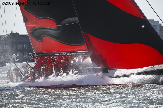 Puma. Volvo Ocean Race Boston Pro-Am © Leighton O'Connor http://www.leightonphoto.com/