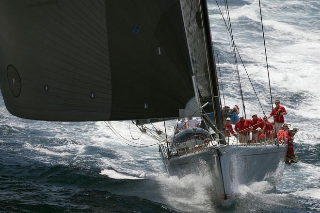 Wild Oats XI Rolex Sydney to Hobart 2008 - Start of the race in Sydney Harbour  ©  Andrea Francolini Photography http://www.afrancolini.com/