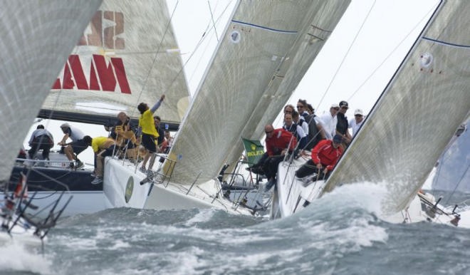 Farr 40 fleet 2007 Rolex Capri Sailing Week  ©  Rolex/ Kurt Arrigo http://www.regattanews.com