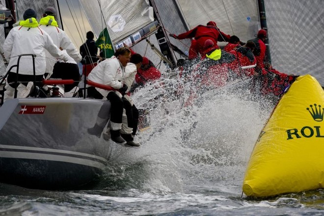 Jonas Werrer, the Olympic Gold Medalist in the 49er from Denmark, will fill the role of tactician on Nanoq, HRH Crown Prince Frederik (DEN)  ©  Rolex / Carlo Borlenghi http://www.carloborlenghi.net