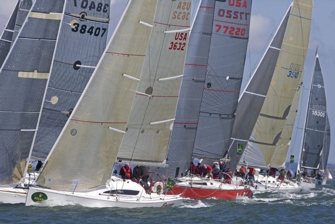 Start of the IRC C class  - Rolex Big Boat Series San Francisco ©  Rolex/Daniel Forster http://www.regattanews.com