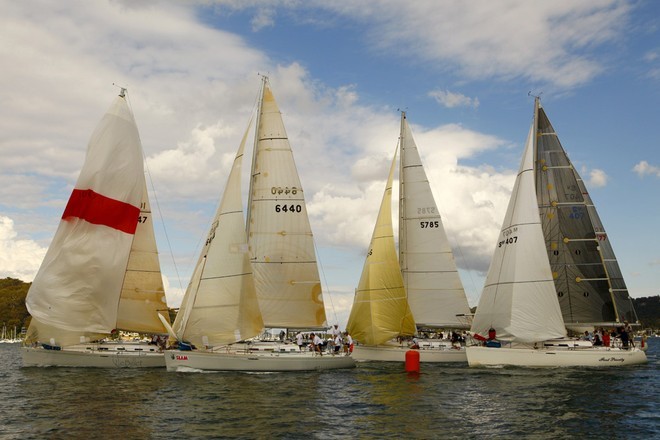 Spinnaker Division - Beneteau Regatta Pittwater 2009 © Christophe Launay
