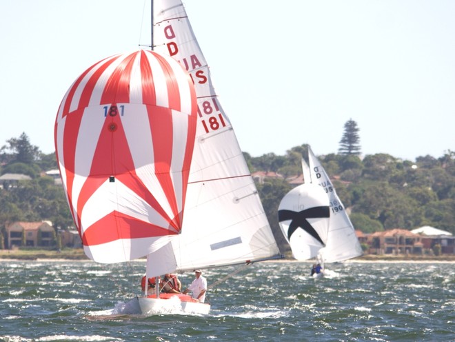 Red Baron (Tony Lynn) was second today © Bernie Kaaks