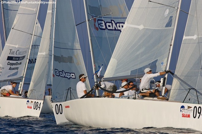 Platu 25 Worlds, Punta Ala 09, day 1 © Pier Giovanni Carta