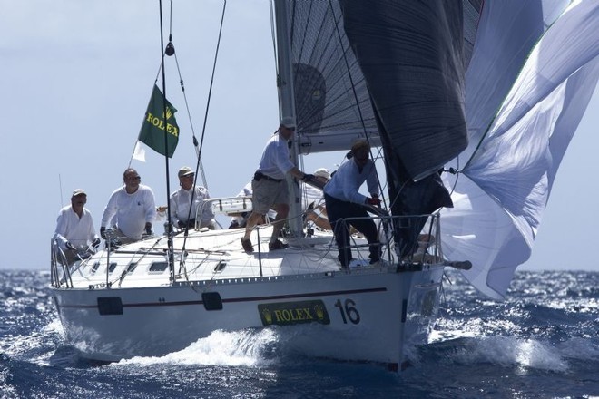 Leading IRC 2 after day 2, THREE HARKOMS, Christopher Lloyd  - International Rolex Regatta ©  Rolex/Daniel Forster http://www.regattanews.com