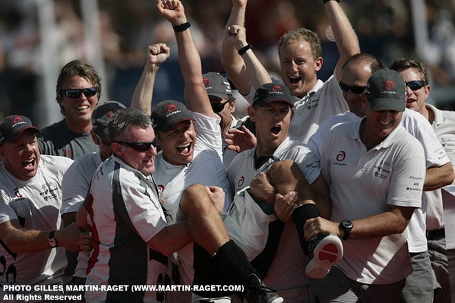 32nd America’s Cup - Day 8 - Alinghi vs Emirates Team New Zealand  © Gilles Martin-Raget http://www.martin-raget.com/