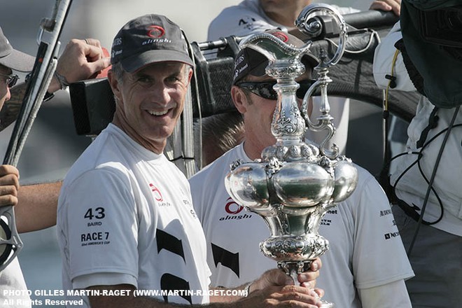 32nd America’s Cup - Final Match - Day 8 - Alinghi vs Emirates Team New Zealand © Gilles Martin-Raget http://www.martin-raget.com/