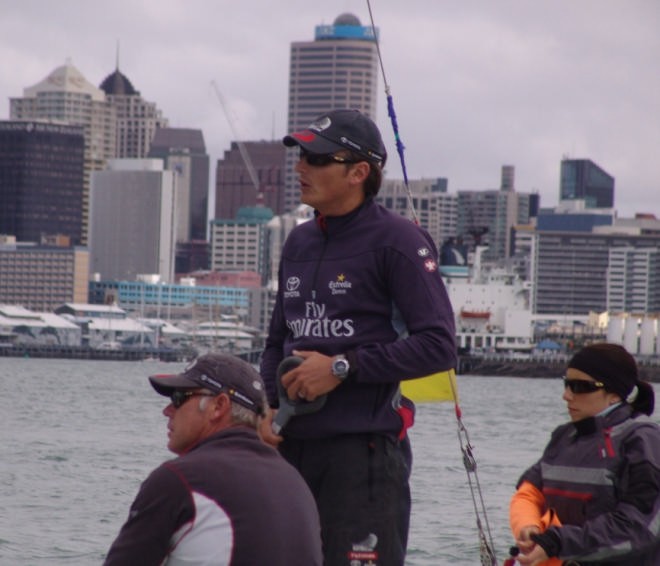 Dean Barker - one of the favorites for the 2008 New Zealand Match racing title © Richard Gladwell www.photosport.co.nz