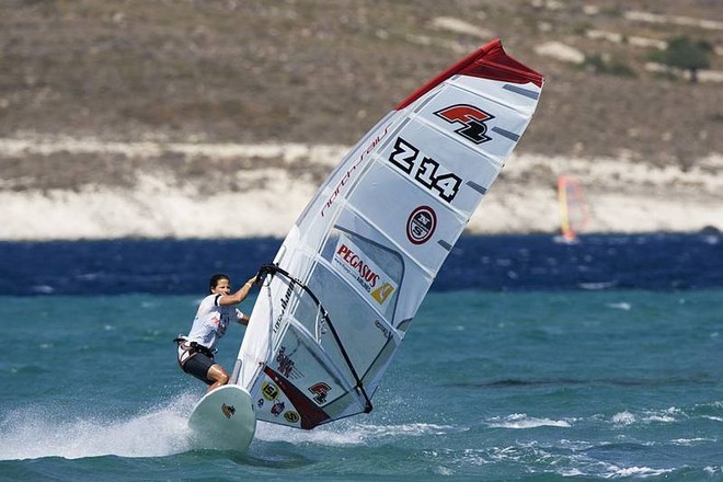 Karin Jaggi - PWA Alacati, Turkey 2007 ©  John Carter / PWA http://www.pwaworldtour.com