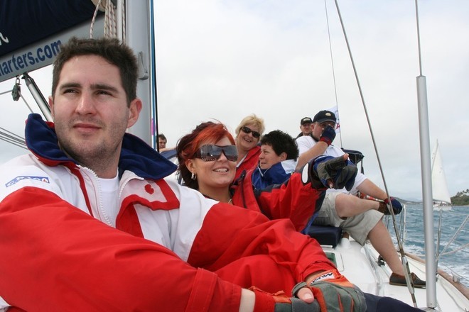 Crew hard at work © Sail-World.com /AUS http://www.sail-world.com