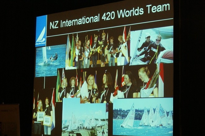 NZ International 420 Worlds Team © Richard Gladwell www.photosport.co.nz