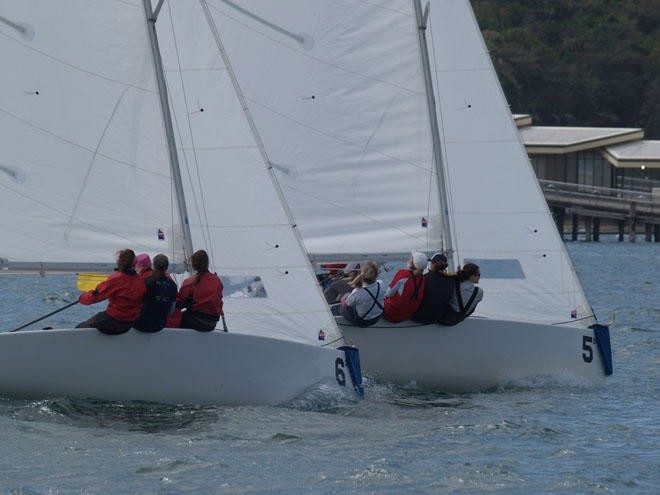 Start - 2006 Womens Match Racing Championship &copy; Aline Van Haren 