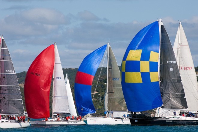 Spinnakers. Audi Hamilton Island Race Week 2009 ©  Andrea Francolini / Audi http://www.afrancolini.com