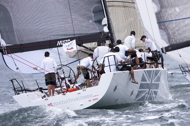 Audi Victoria Week 2010, Melbourne (AUS) Docklands Invitational - SECRET MEN’S BUSINESS 3 at the top mark of race 1 on day 1  ©  Andrea Francolini / Audi http://www.afrancolini.com