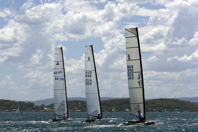 A-Cat Worlds 2009, Belmont, NSW - FLEET ©  Andrea Francolini Photography http://www.afrancolini.com/