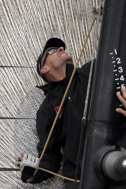 Nyon, 04-05-2009<br />
Shakedown sail for Ed Baird and crew on SUI 6 in lead up to the Challenge Julius Baer.<br />
PietÊvan NIEUWENHUIJZEN<br />
©Photo: Carlo Borlenghi/Alingh © Carlo Borlenghi/ Alinghi http://www.alinghi.com