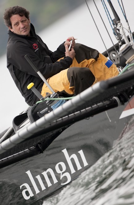 Nyon, 04-05-2009<br />
Shakedown sail for Ed Baird and crew on SUI 6 in lead up to the Challenge Julius Baer.<br />
JuanÊVila<br />
©Photo: Carlo Borlenghi/Alingh © Carlo Borlenghi/ Alinghi http://www.alinghi.com