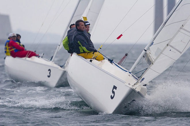 France’s B1s ahead of Japan at the finish line.   <br />
 <br />
<br />
 <br />
 © Amory Ross http://www.amoryross.com