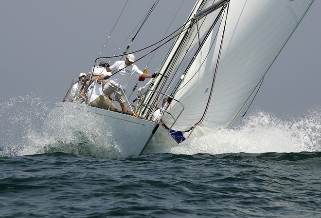 COLUMBIA (Rhode Island)<br />
Sail Number: 16<br />
Alain Hanover<br />
12 Metre<br />
<br />
New York Yacht Club Race Week at Newport Presented By Rolex 2008<br />
©ROLEX / Dan Nerne ©  Rolex / Dan Nerney