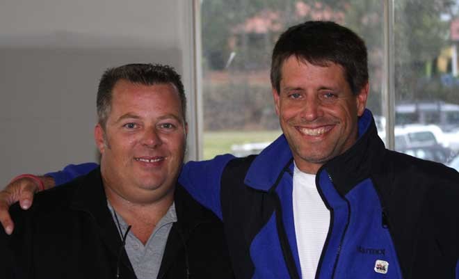 Heaven Can Wait Yacht Club Commodore Shaun Lewicki (left) and Blake Middleton - 2009 Heaven Can Wait © Sail-World.com /AUS http://www.sail-world.com