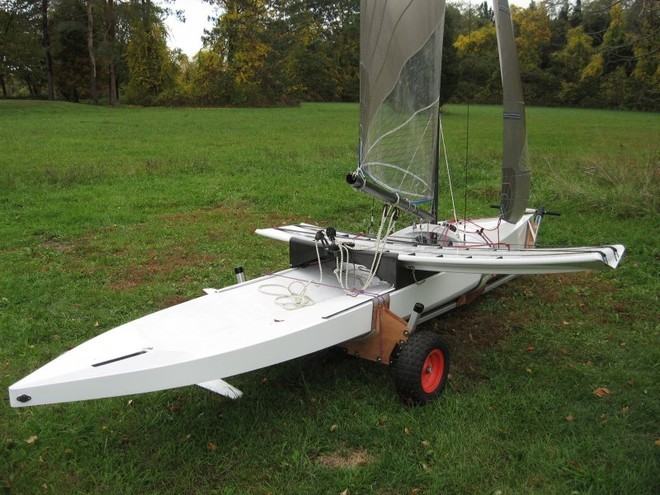Development Canoe - John Kells USA244 © International Canoe
