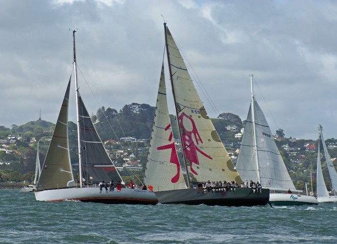Living Doll at the start of the HSBC Premier Coastal Classic race © Richard Gladwell www.photosport.co.nz