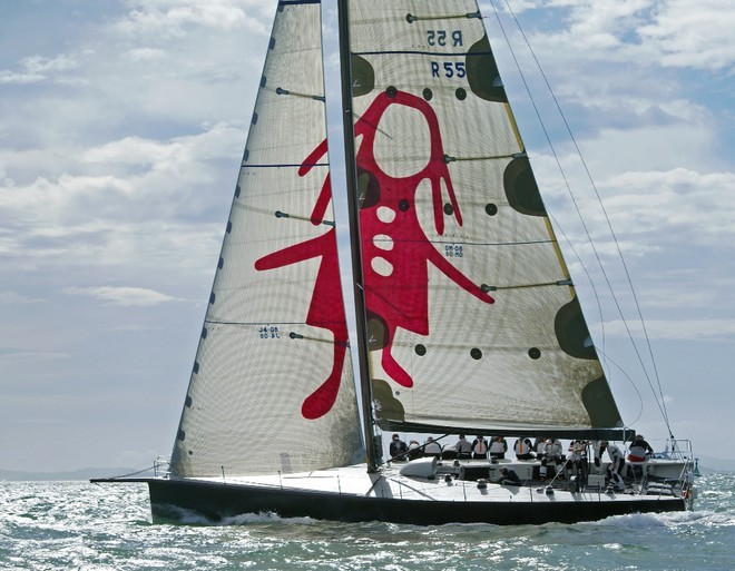 Living Doll at the start of the 2008 HSBC Premier Coastal Classic  © Richard Gladwell www.photosport.co.nz