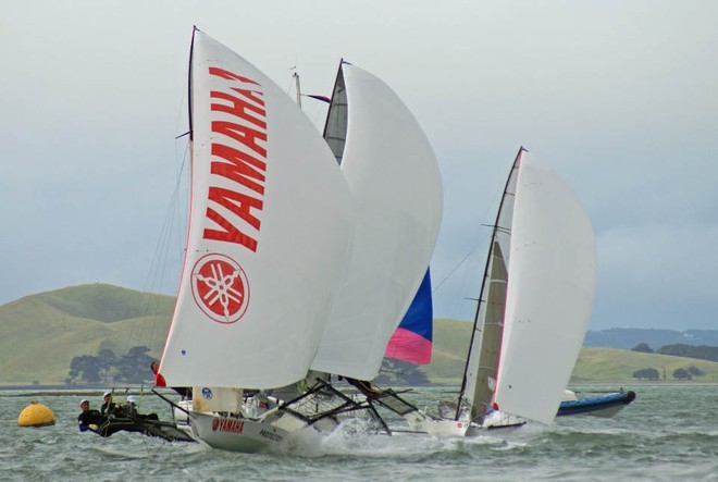 18fters ANZAC Regatta - 26 April - Race 3 © Richard Gladwell www.photosport.co.nz