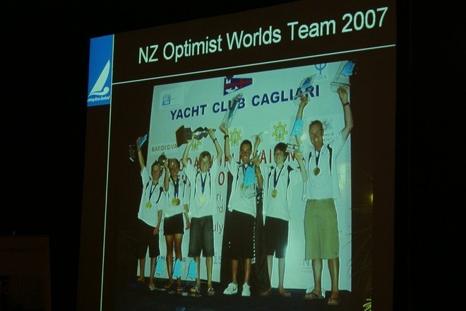 NXZ Optimist Worlds Team, 2007 Sailor of the Year Awards &copy; Richard Gladwell www.photosport.co.nz