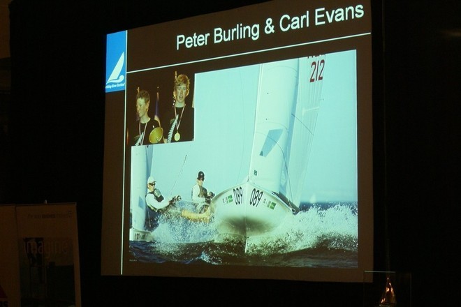 Carl Evans and Peter Burling, Finalist 2007 Sailor of the Year Awards © Richard Gladwell www.photosport.co.nz
