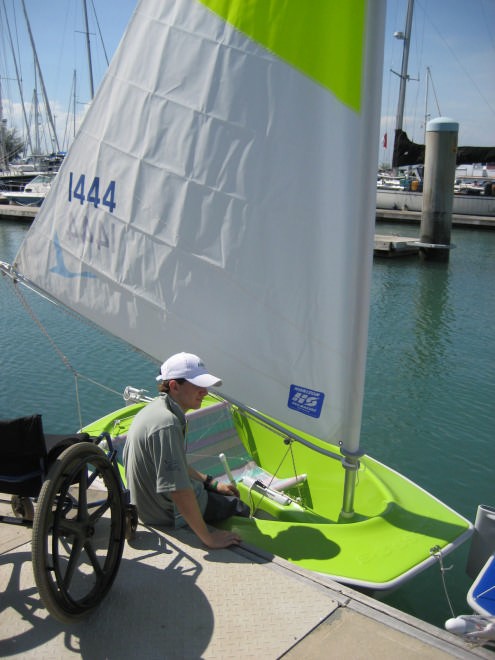 Duncan Macgregor - 2006 FESPIC Games © Yachting Australia http://yachting.org.au/