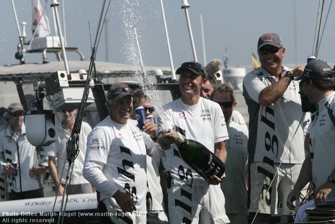 Valencia - 32nd America’s Cup - Alinghi wins the Cup © Gilles Martin-Raget http://www.martin-raget.com/