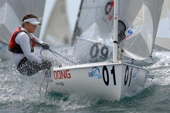 Finn Gold Cup 2008 - Jonas Christensen (DEN) &copy; Jeff Crow/ Sport the Library http://www.sportlibrary.com.au