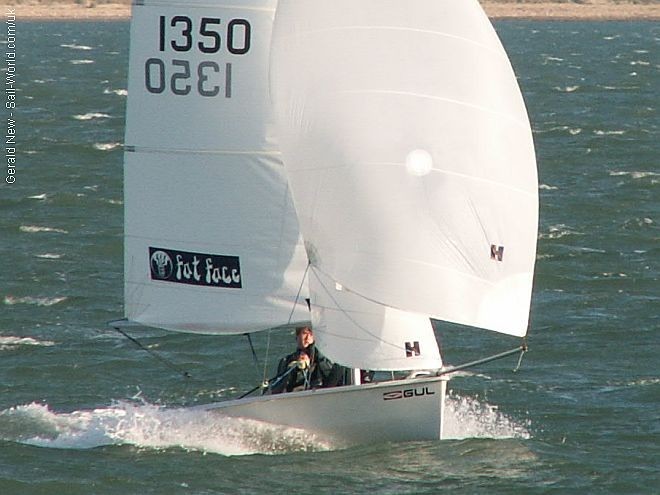 James Peters and Dicken Maclean win HISC Christmas Cracker 2008 © Gerald New http://www.sail-world.co.uk