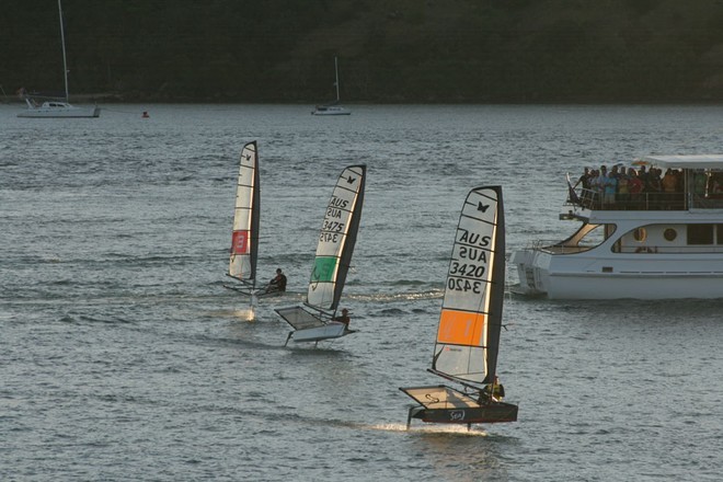 Ben Rankin, Brent Pearson and Dave Barnes. - Audi Hamilton Island Race Week © Virginia Veal