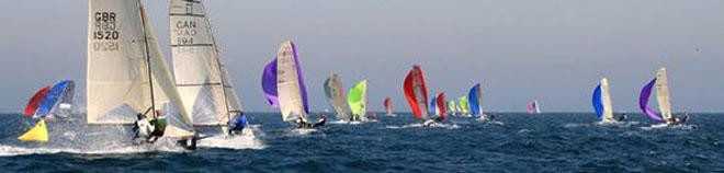 I14’s fleet - 2006 International 14 World Championship  © Rich Roberts http://www.UnderTheSunPhotos.com