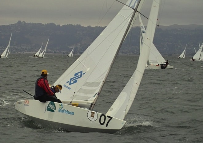 Olympic Gold medalist, Robert Schedit and Bruno Prada (BRA) finished second overall © Chuck Lantz http://www.ChuckLantz.com