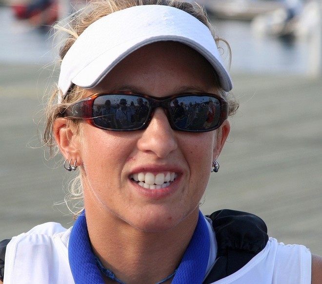 Qingdao Olympic Regatta 2008. Sarah Blanck (AUS). © Sail-World.com /AUS http://www.sail-world.com