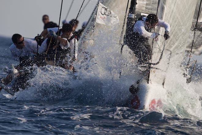 Audi Melges 32 World Championship. <br />
Stefano Gattini. © Stefano Gattini