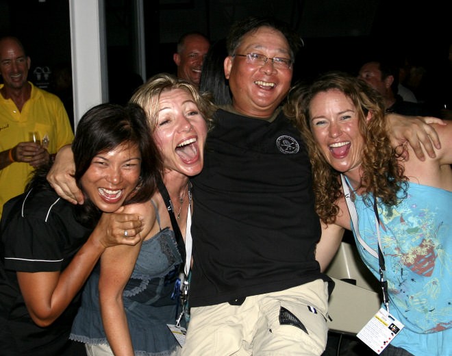Sam Chan and friends party as hard as they race - KSR 2007 © Guy Nowell http://www.guynowell.com