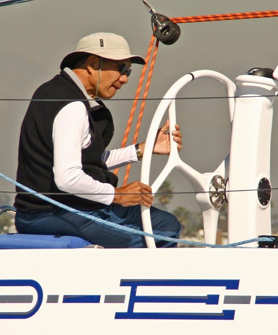 Peter Tong, at the helm of his SC70 OEX, is looking forward to a fun weekend racing against other 70s who he has competed against for many years.  - Campbell Cup © Rick Roberts 