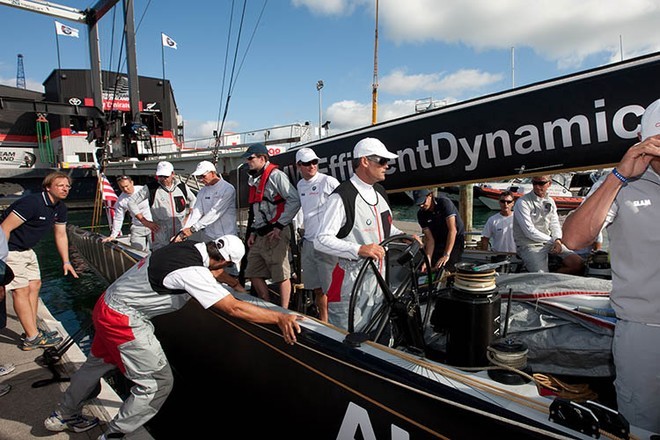  Louis Vuitton Pacific Series -  Racing Day 2 © BMW Oracle Racing Photo Gilles Martin-Raget http://www.bmworacleracing.com