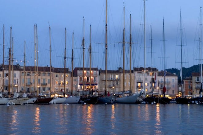 The Classic fleet in the old Port for Les Voiles de Saint-Tropez  ©  Rolex / Carlo Borlenghi http://www.carloborlenghi.net