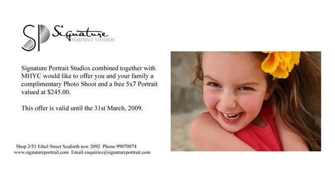 Free gift voucher © MHYC http://www.mhyc.com.au/