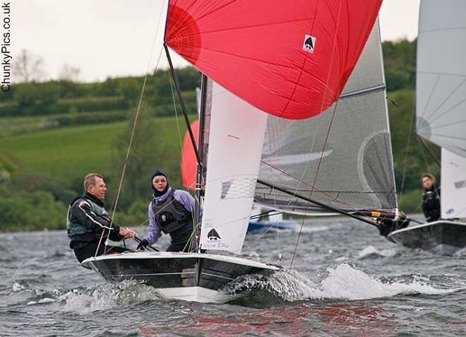 National Merlin Rocket Inland Championships at Pitsford Reservoir © ChunkyPics http://www.chunkypics.co.uk